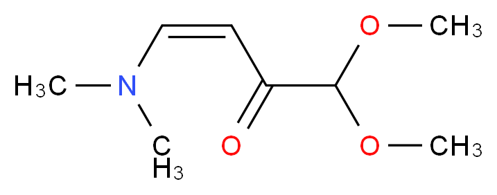 4-(dimethylamino)-1,1-dimethoxybut-3-en-2-one_Molecular_structure_CAS_67751-23-9)