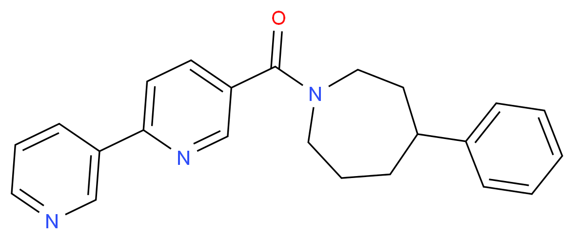 5-[(4-phenylazepan-1-yl)carbonyl]-2,3'-bipyridine_Molecular_structure_CAS_)