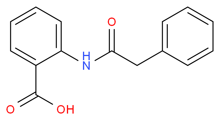 2-(2-Phenylacetamido)benzoic acid_Molecular_structure_CAS_28565-98-2)