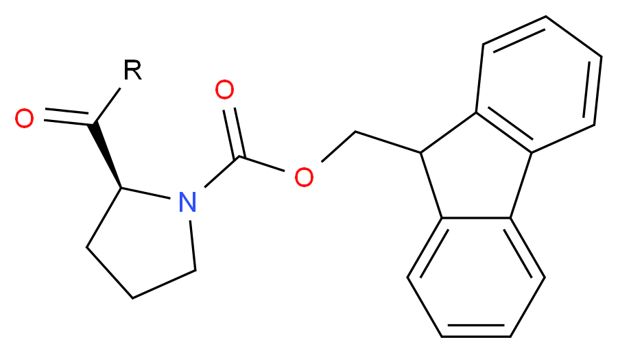 Fmoc-L-proline Sasrin&reg; resin ester_Molecular_structure_CAS_)