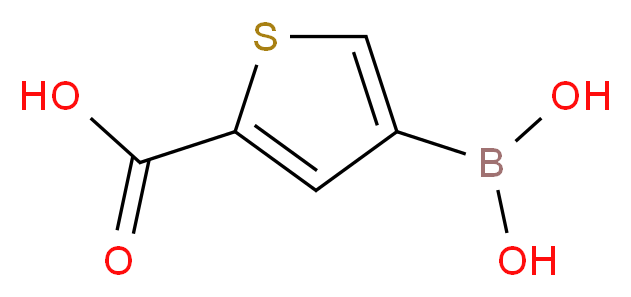 4-Boronothiophene-2-carboxylic acid_Molecular_structure_CAS_913835-91-3)