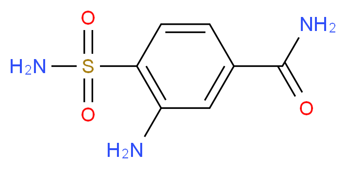 3-amino-4-sulfamoylbenzamide_Molecular_structure_CAS_)