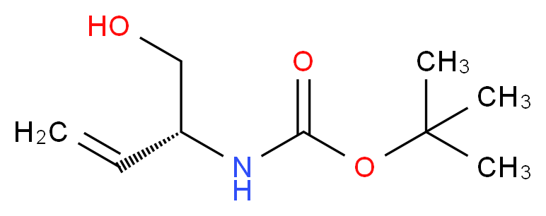(R)-tert-Butyl (1-hydroxybut-3-en-2-yl)carbaMate_Molecular_structure_CAS_89985-86-4)