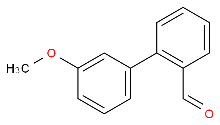 3'-Methoxy-[1,1'-biphenyl]-2-carboxaldehyde_Molecular_structure_CAS_)