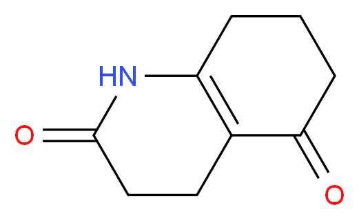 4,6,7,8-Tetrahydroquinoline-2,5(1H,3H)-dione_Molecular_structure_CAS_5057-12-5)