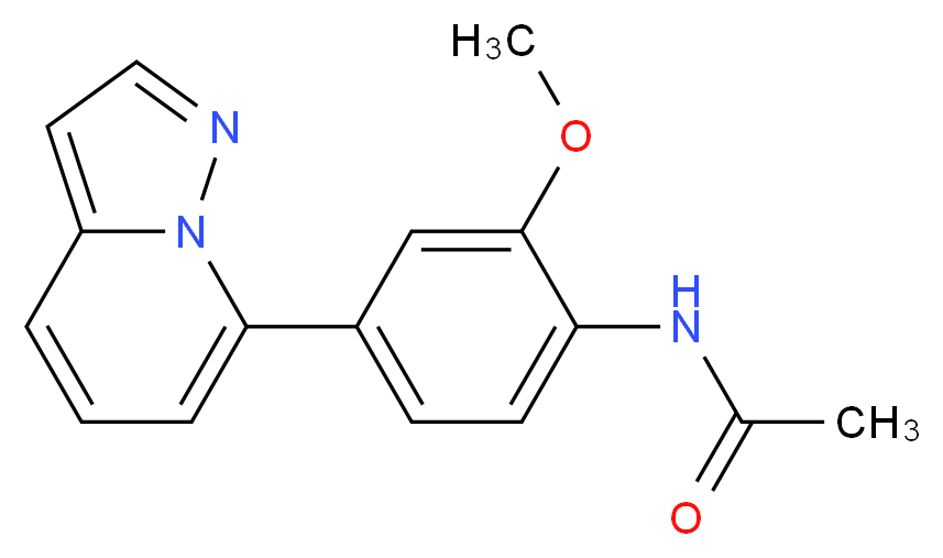 N-(2-methoxy-4-pyrazolo[1,5-a]pyridin-7-ylphenyl)acetamide_Molecular_structure_CAS_)