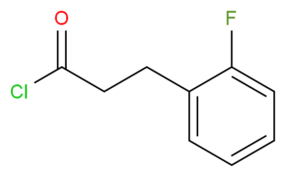 3-(2-Fluorophenyl)propionyl chloride 98%_Molecular_structure_CAS_52163-89-0)