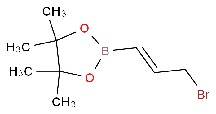 TRANS-3-BROMO-1-PROPEN-1-YLBORONIC ACID PINACOL ESTER_Molecular_structure_CAS_870777-31-4)