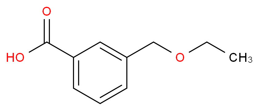 3-(Ethoxymethyl)benzoic acid_Molecular_structure_CAS_)