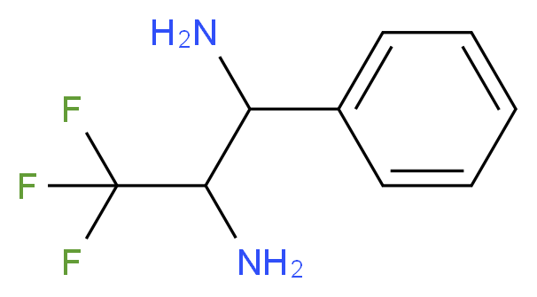 3,3,3-trifluoro-1-phenylpropane-1,2-diamine_Molecular_structure_CAS_)