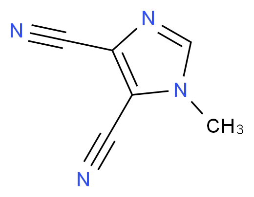 1-Methyl-1H-imidazole-4,5-dicarbonitrile_Molecular_structure_CAS_19485-35-9)