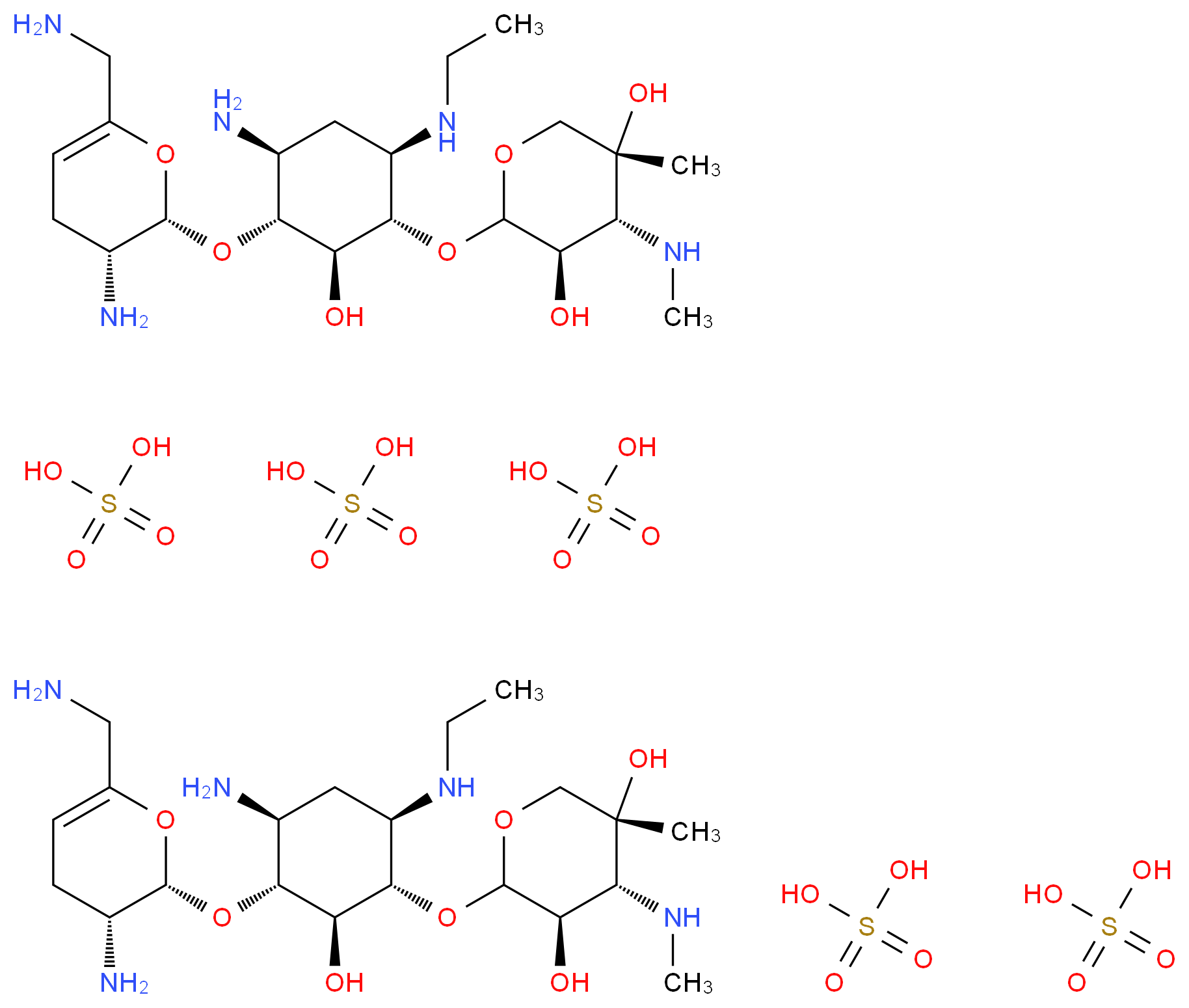 7664-93-9 molecular structure