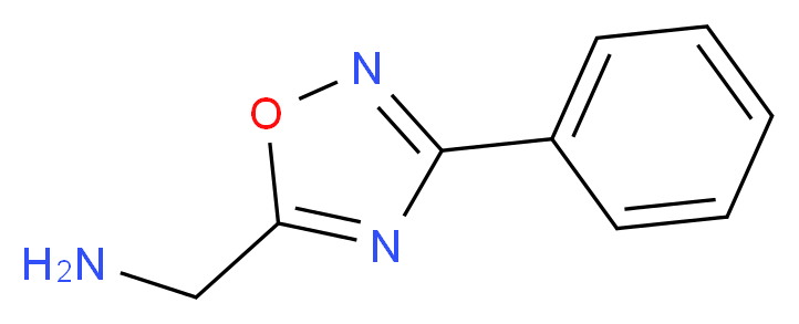 5-(Aminomethyl)-3-phenyl-1,2,4-oxadiazole 97%_Molecular_structure_CAS_90564-77-5)