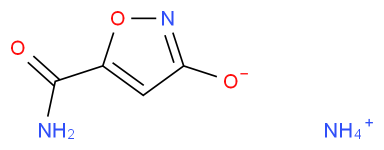 Ammonium 5-(Carbamoyl)isoxazol-3-olate_Molecular_structure_CAS_81965-22-2)