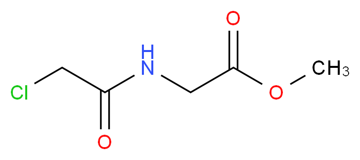 (2-Chloro-acetylamino)-acetic acid methyl ester_Molecular_structure_CAS_76969-81-8)