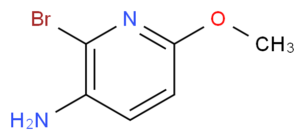 2-bromo-6-methoxypyridin-3-amine_Molecular_structure_CAS_)