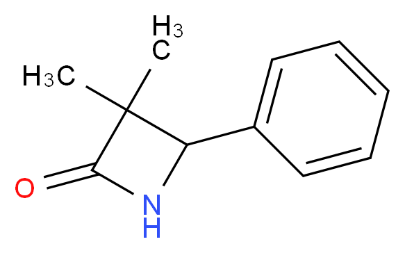 3,3-dimethyl-4-phenylazetidin-2-one_Molecular_structure_CAS_)