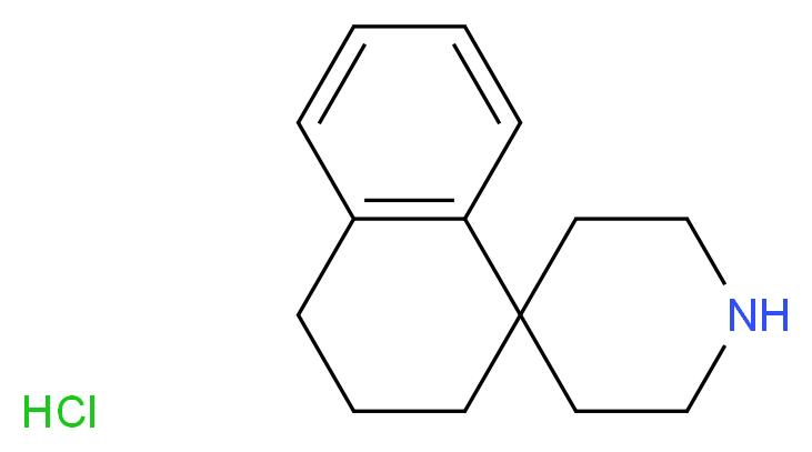 Spiro[piperidine-4,1'-tetralin] hydrochloride_Molecular_structure_CAS_95195-98-5)