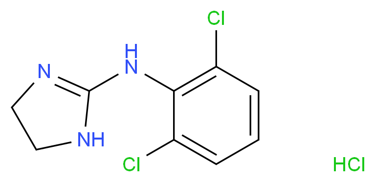 Clonidine hydrochloride_Molecular_structure_CAS_4205-91-8)