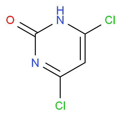 4,6-Dichloropyrimidin-2(1H)-one_Molecular_structure_CAS_6297-80-9)