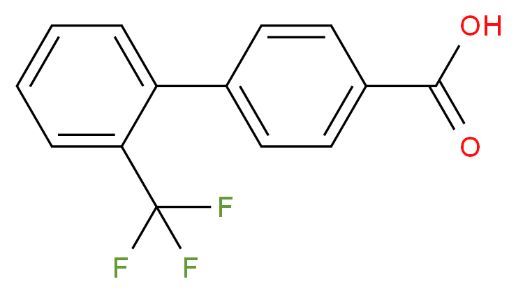 2'-(Trifluoromethyl)-[1,1'-biphenyl]-4-carboxylic acid_Molecular_structure_CAS_198205-79-7)