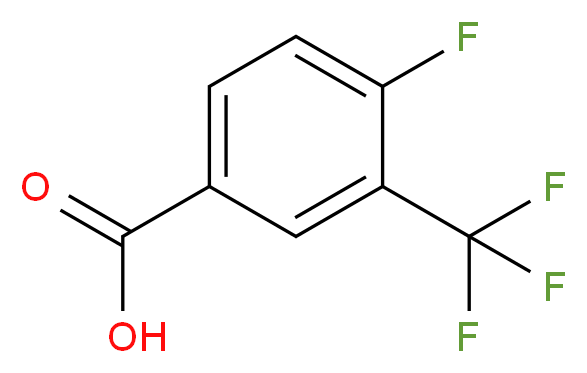 4-Fluoro-3-(trifluoromethyl)benzoic acid_Molecular_structure_CAS_67515-55-3)