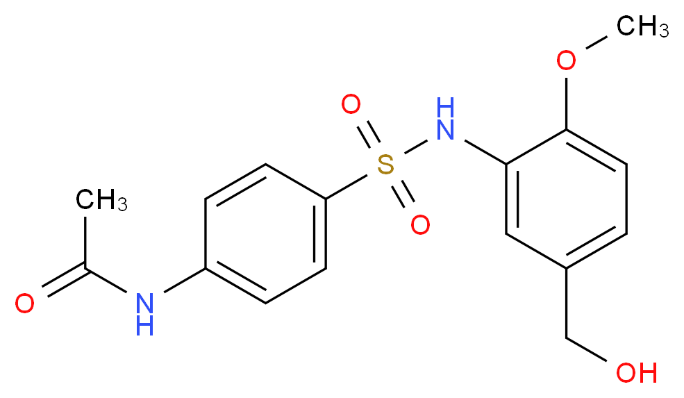 4'-(2,5-Dimethoxyphenylsulfamoyl)acetanilide_Molecular_structure_CAS_)