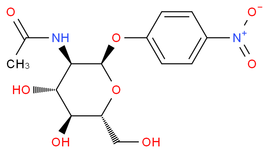 4-Nitrophenyl N-acetyl-α-D-glucosaminide_Molecular_structure_CAS_10139-02-3)