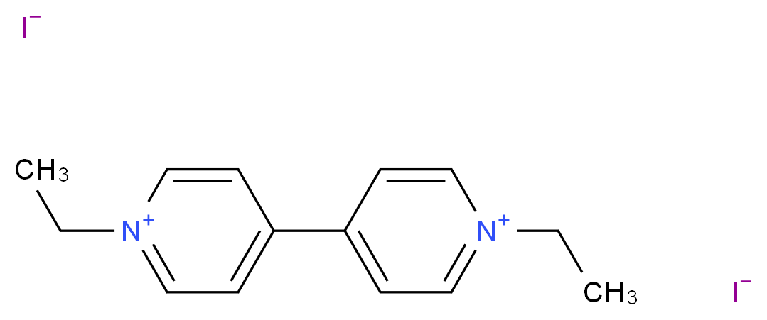 Ethyl viologen diiodide_Molecular_structure_CAS_1983-61-5)