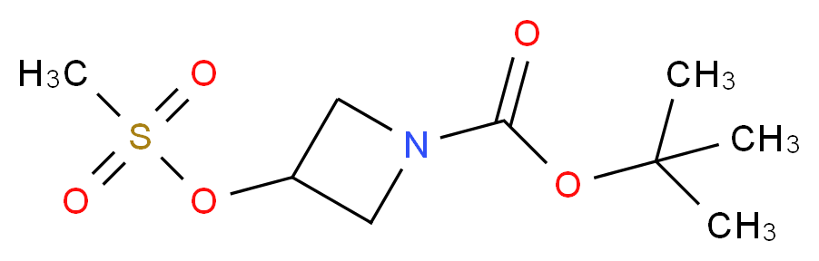 tert-Butyl 3-[(methylsulfonyl)oxy]-1-azetanecarboxylate_Molecular_structure_CAS_141699-58-3)
