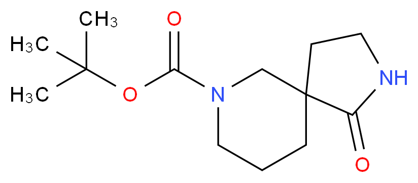 tert-Butyl 1-oxo-2,7-diazaspiro[4.5]decane-7-carboxylate_Molecular_structure_CAS_923009-50-1)