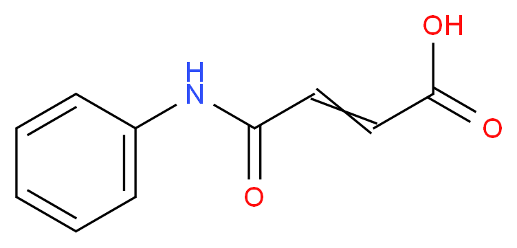 (E)-4-oxo-4-(phenylamino)but-2-enoic acid_Molecular_structure_CAS_)