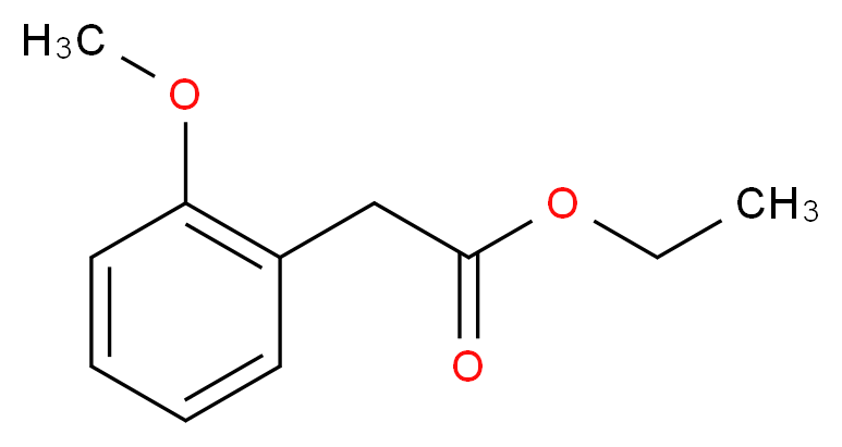 ETHYL 2-(2-METHOXYPHENYL)ACETATE_Molecular_structure_CAS_6056-23-1)