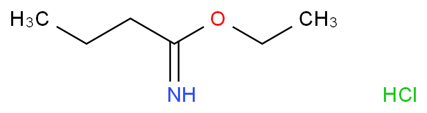 Ethyl butyrimidate hydrochloride_Molecular_structure_CAS_2208-08-4)