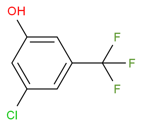 3-Chloro-5-(trifluoromethyl)phenol_Molecular_structure_CAS_570391-18-3)