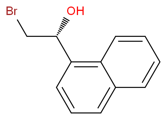 (1R)-2-bromo-1-(1-naphthyl)ethanol_Molecular_structure_CAS_)