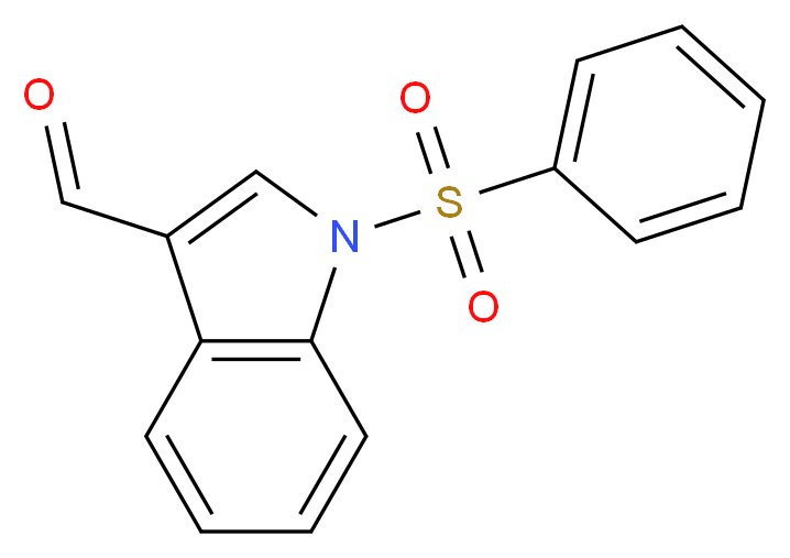 1-(Phenylsulphonyl)-1H-indole-3-carboxaldehyde_Molecular_structure_CAS_80360-20-9)