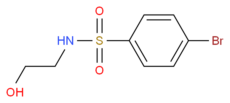 4-BroMo-N-(2-hydroxyethyl)benzenesulfonaMide_Molecular_structure_CAS_59724-43-5)