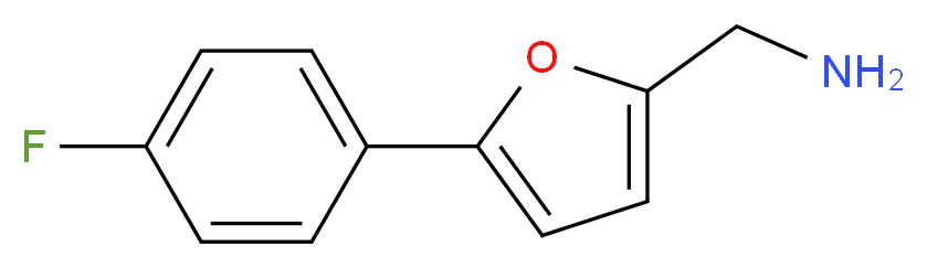 1-[5-(4-fluorophenyl)-2-furyl]methanamine_Molecular_structure_CAS_923230-19-7)