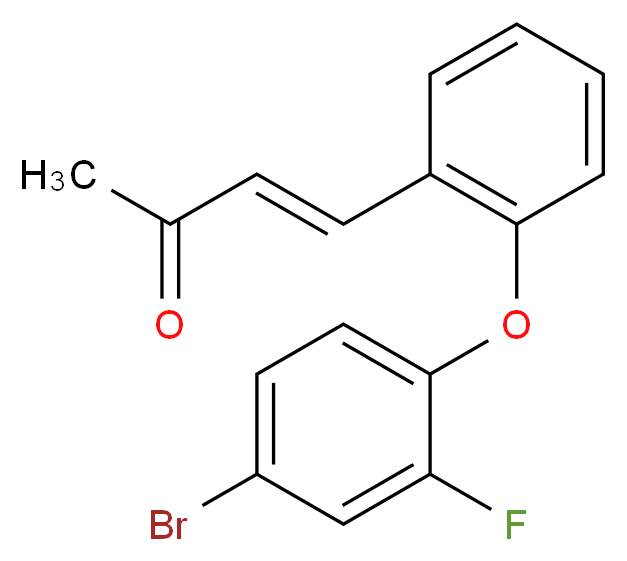 4-[2-(4-Bromo-2-fluorophenoxy)phenyl]-3-buten-2-one_Molecular_structure_CAS_)