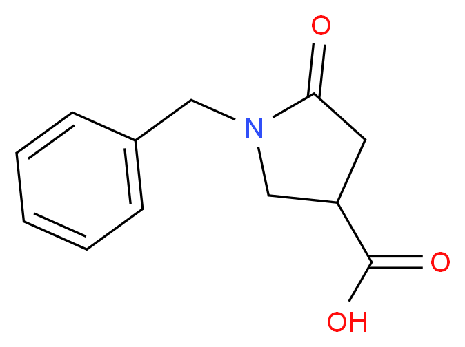 1-benzyl-5-oxopyrrolidine-3-carboxylic acid_Molecular_structure_CAS_)