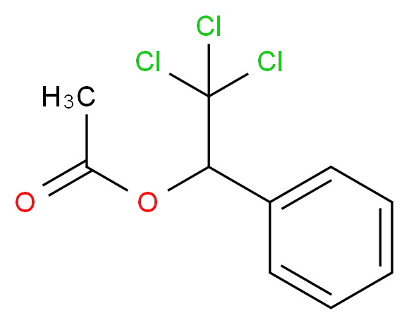 α-(Trichloromethyl)benzyl acetate_Molecular_structure_CAS_90-17-5)