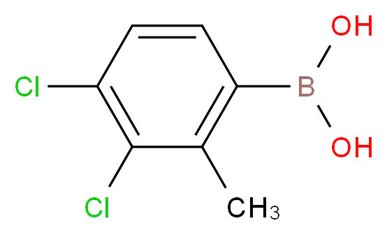 (3,4-Dichloro-2-methylphenyl)boronic acid_Molecular_structure_CAS_957035-17-5)