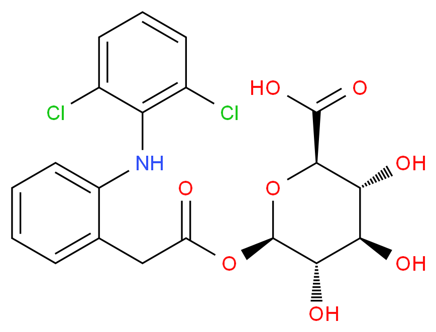 Diclofenac Acyl-β-D-glucuronide_Molecular_structure_CAS_64118-81-6)