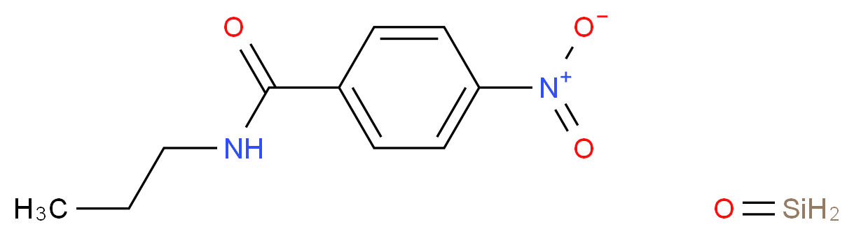 3-(4-Nitrobenzamido)propyl-functionalized silica gel_Molecular_structure_CAS_)