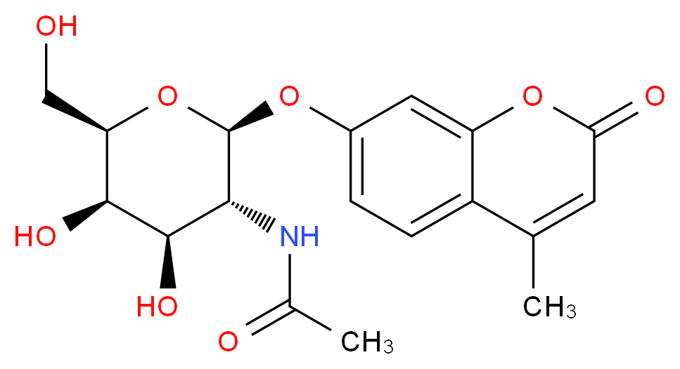 4-Methylumbelliferyl 2-Acetamido-2-deoxy-β-D-galactopyranoside_Molecular_structure_CAS_36476-29-6)