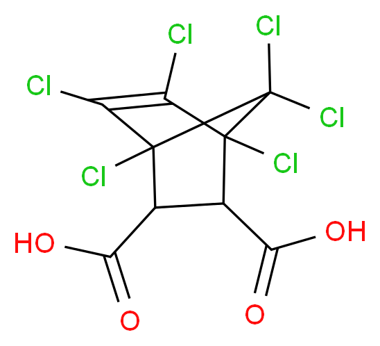 CHLORENDIC ACID_Molecular_structure_CAS_115-28-6)