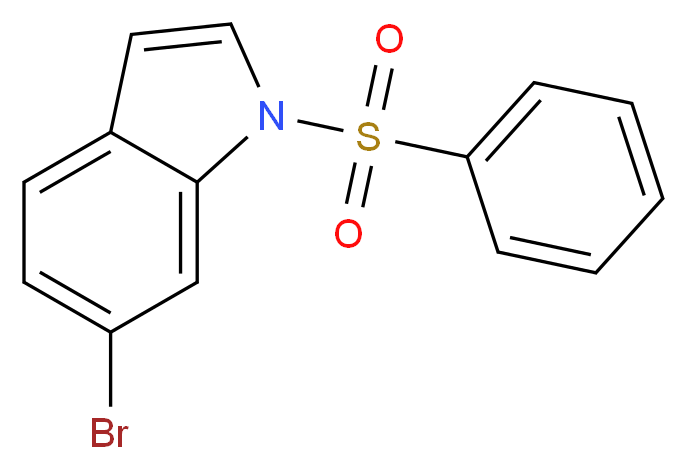 6-Bromo-1-(phenylsulfonyl)-1H-indole_Molecular_structure_CAS_679794-03-7)