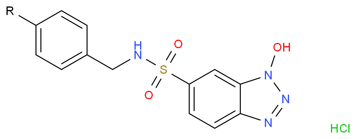 1-Hydroxybenzotriazole-6-sulfonamidomethyl hydrochloride, polymer-bound_Molecular_structure_CAS_)