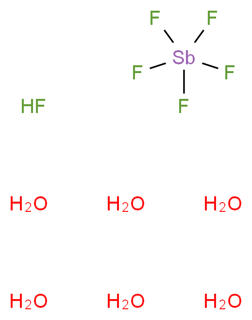Fluoroantimonic acid hexahydrate_Molecular_structure_CAS_72121-43-8)